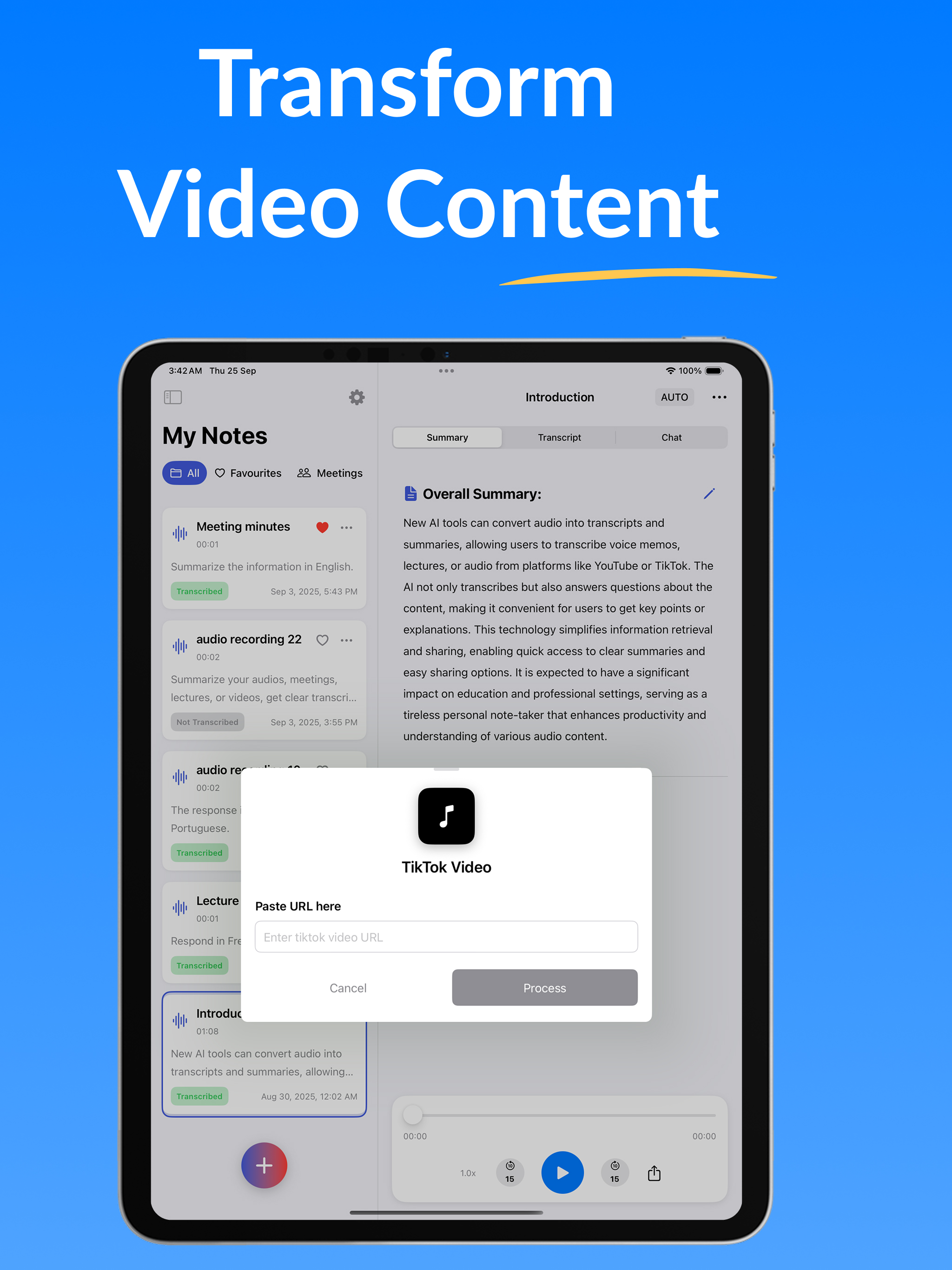 AI Summary: Meeting Note Taker screenshot 18