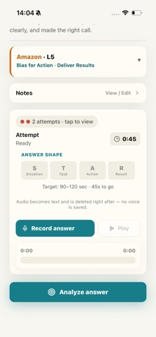 AnswerFit Screenshot 2 of 5