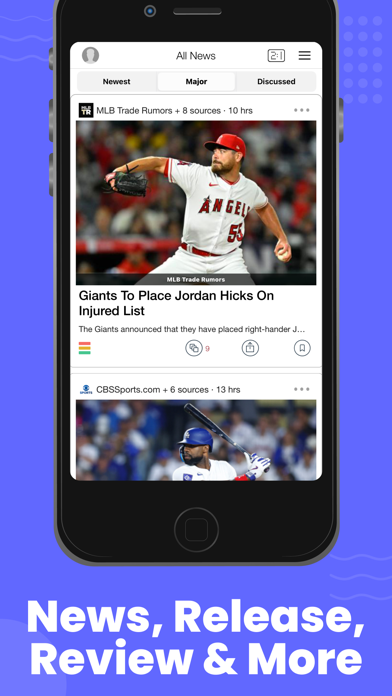 Screenshot #2 pour Baseball News & Scores, Stats