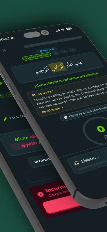 Sabr : Mémorisation du Coran screenshot 4 of 5
