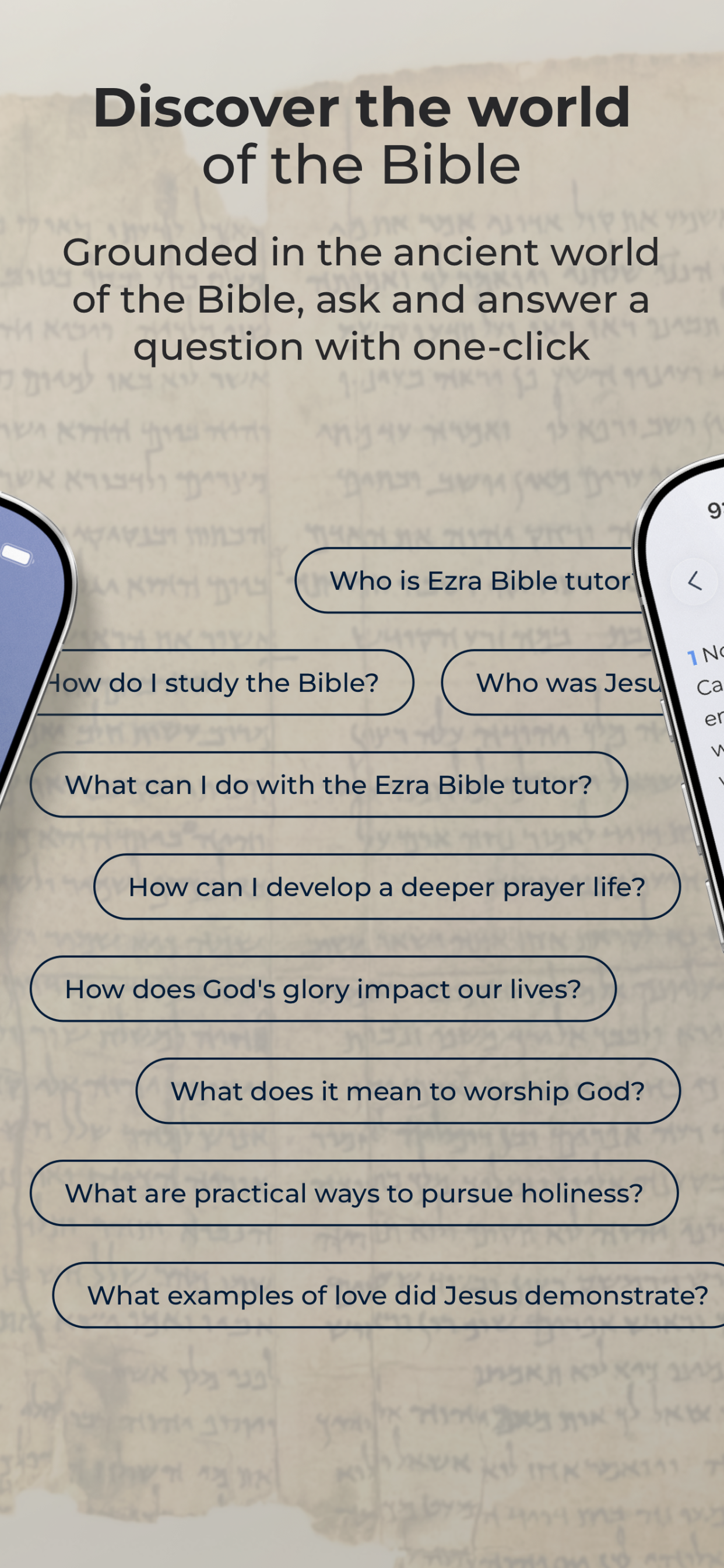 Ask Ezra: Your AI Bible Tutor