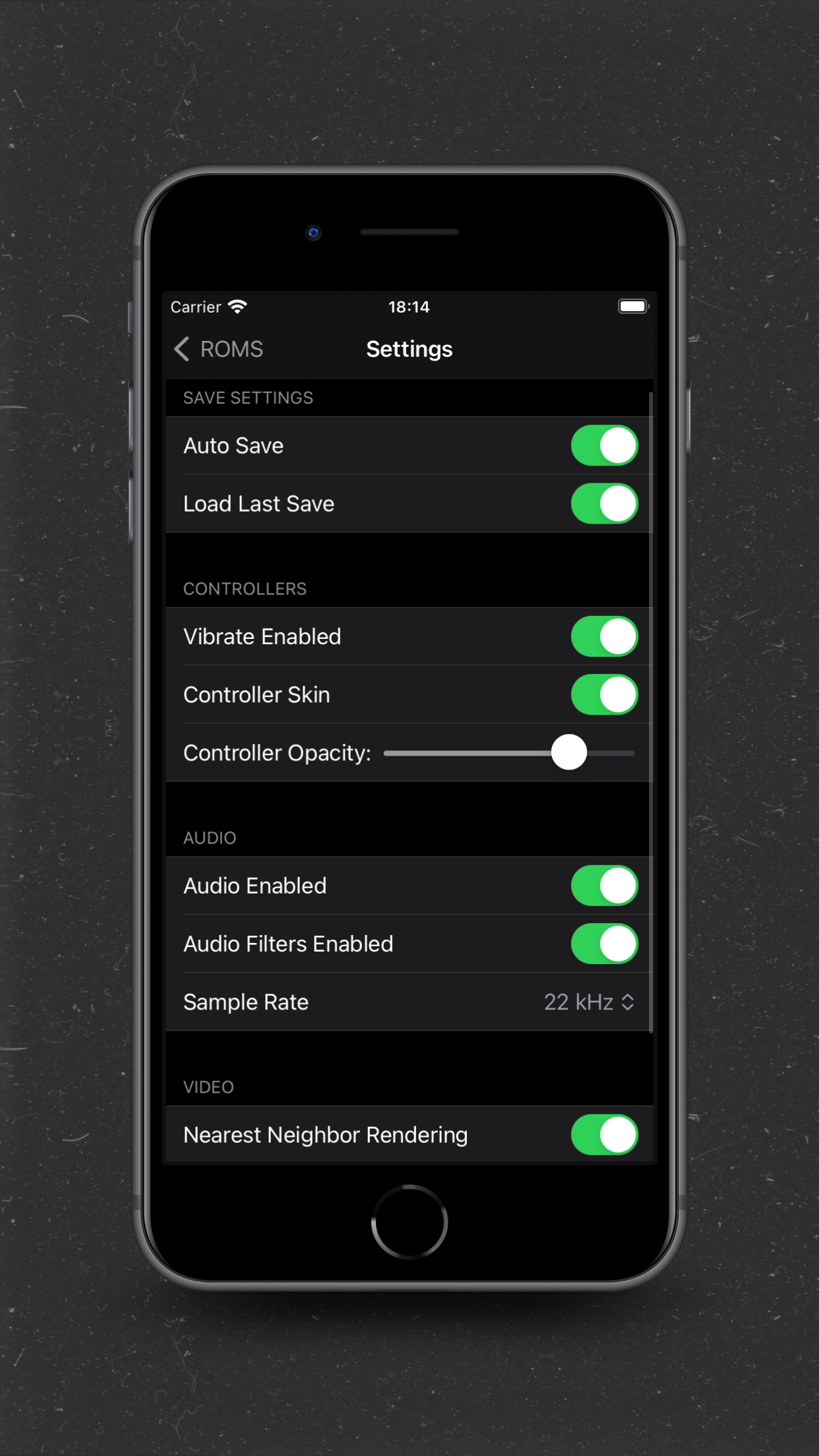 eNES: NES Emulator Retro Emu screenshot 4