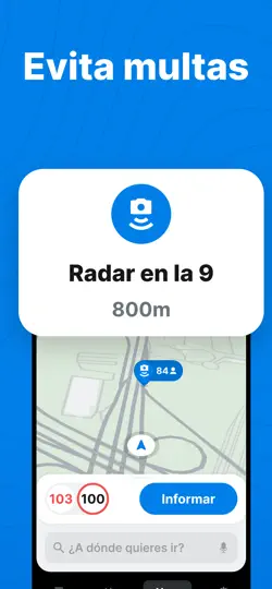 Captura de pantalla de SocialDrive en iPhone 1