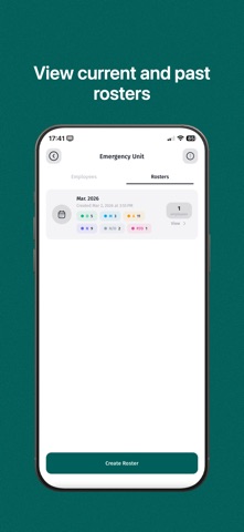 DutyRoster - Shift Manager screenshot