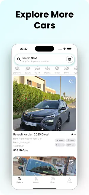 McRental: Car Rental Morocco screenshot 2