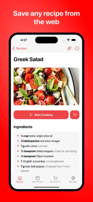 Peppery: AI Recipe Manager screenshot 2