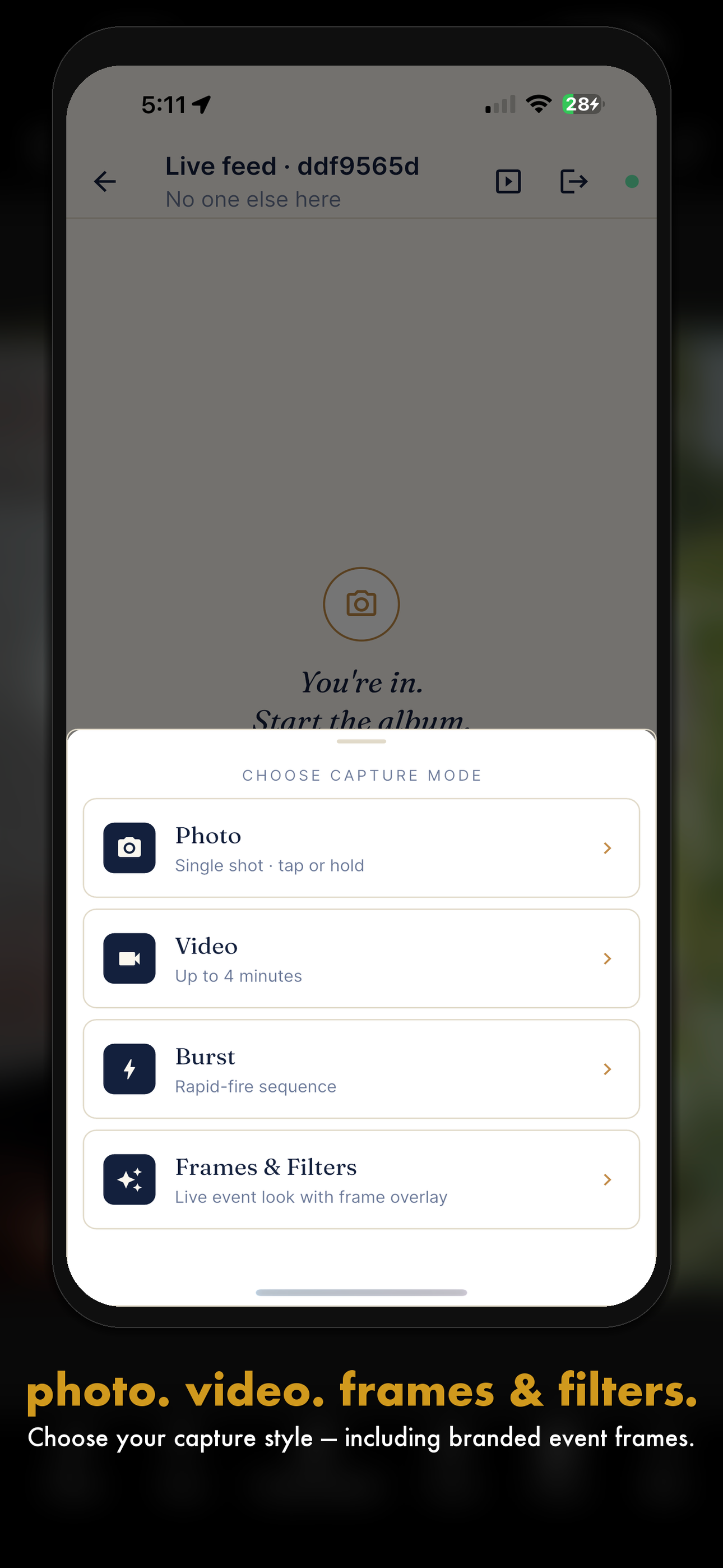 Festoso: Event Camera screenshot 4