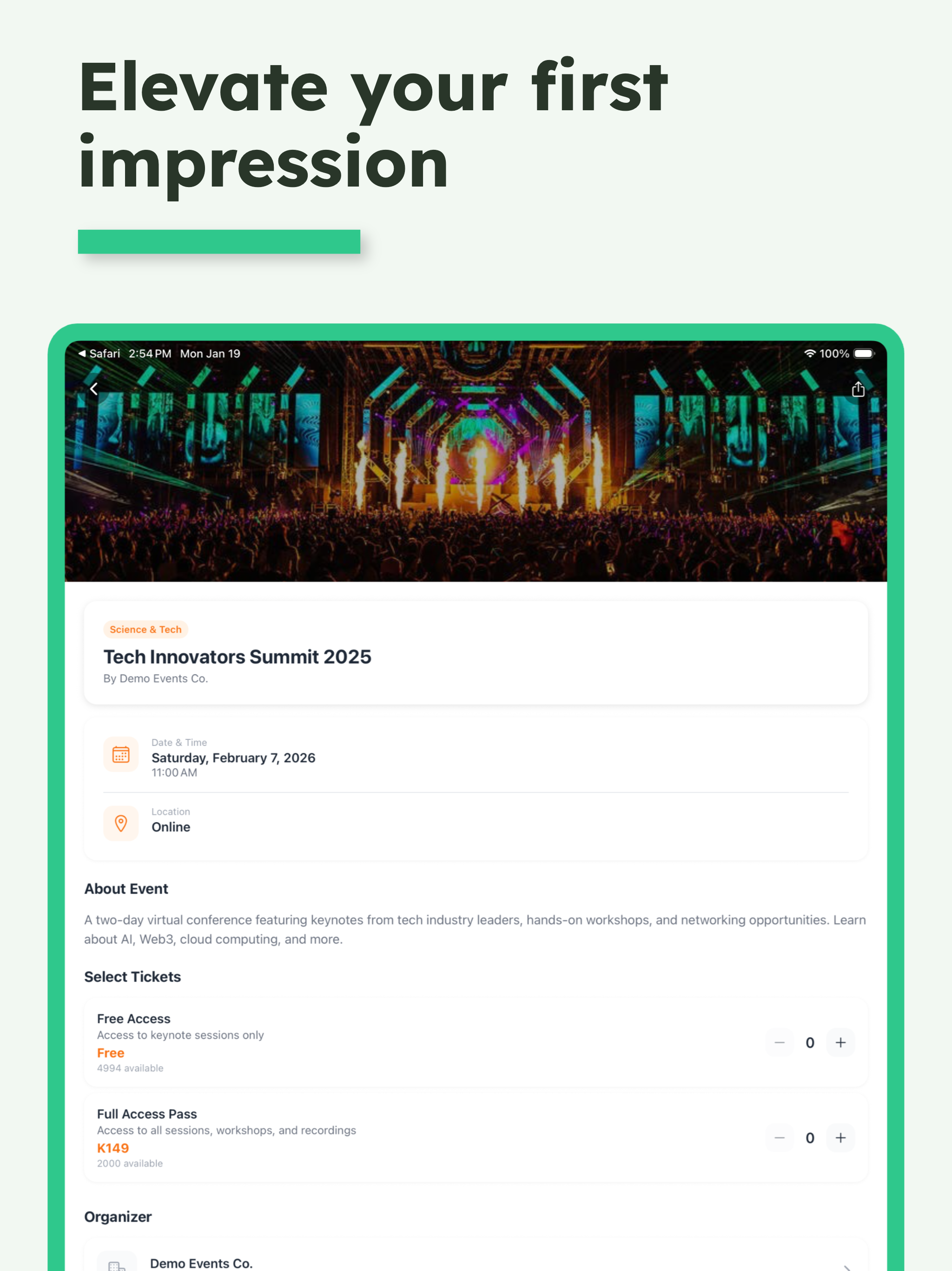 Cheza Tickets