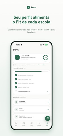 Rumo - Admissão no exterior screenshot