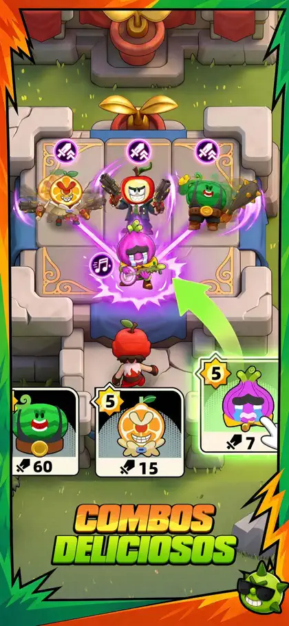 Screenshot 4 di 5 di Plants on Fire: Clash & Defend