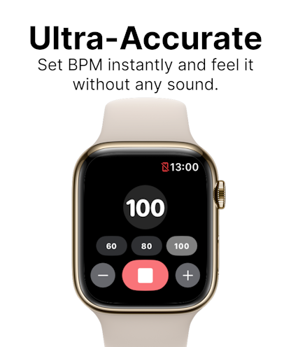 Pulse: Metronome Haptic+Quiet