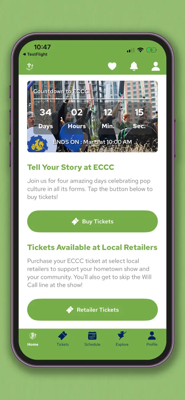 Screenshot #1 pour Emerald City Comic Con