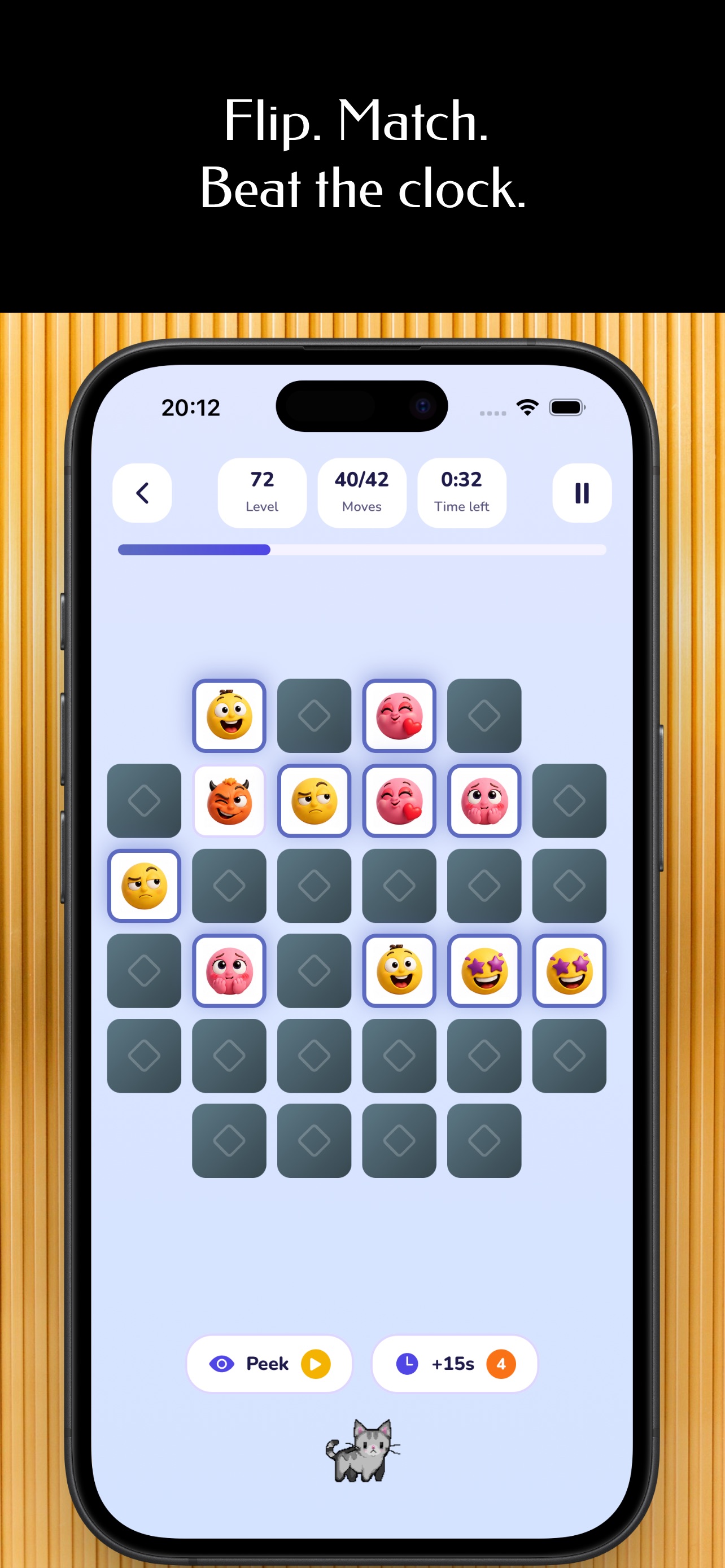 Screenshot 1 of MindFlip - Matching Card Game