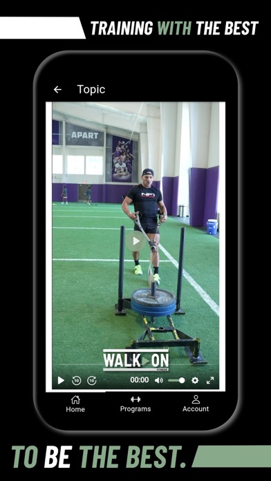 WalkOn Fitness Screenshot