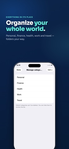 Safeplace Vault screenshot