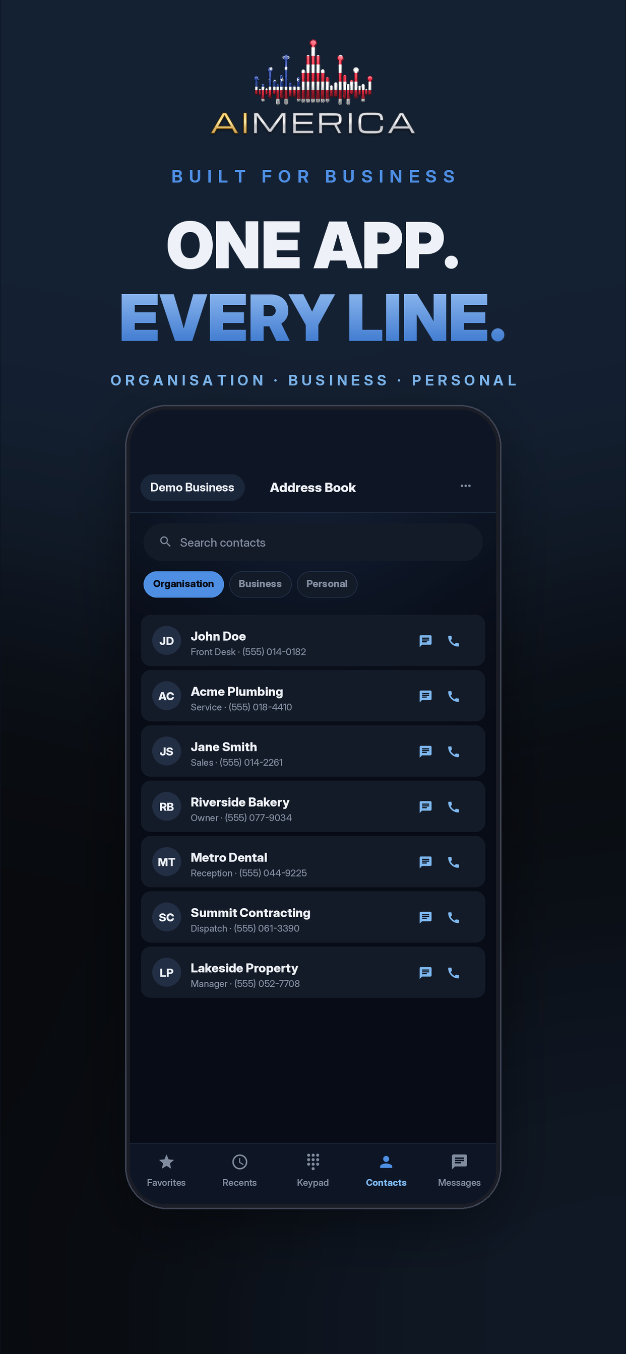 AIMERICA Business Phone & AI screenshot 4
