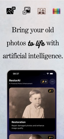 Restore Old Photos: RestorAI screenshot
