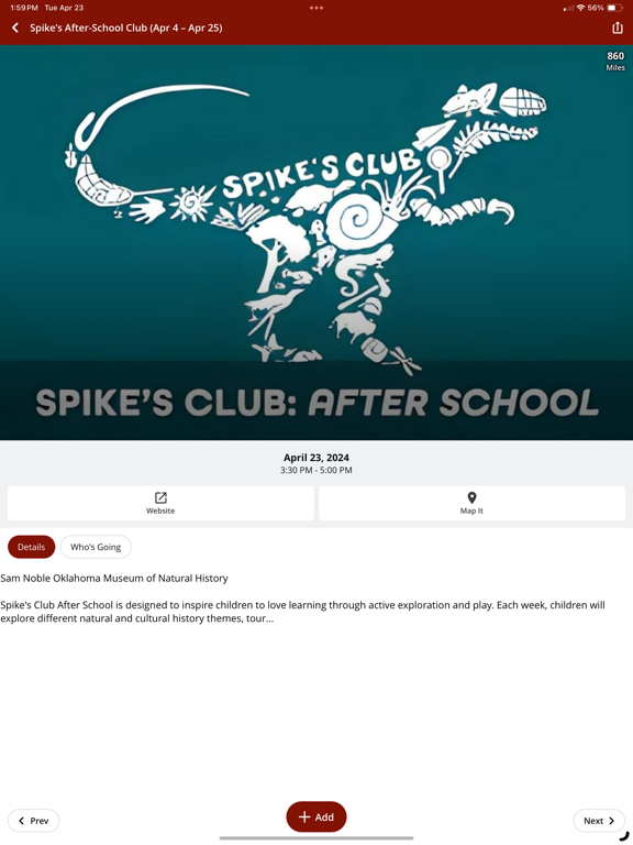 VisitNorman iPad screenshot 7 - Travel app