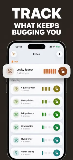 Life Admin Tracker: Itchery screenshot 1
