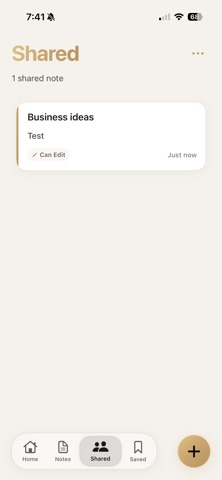 Midad: Notebook & Journal iPhone screenshot