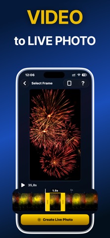 Video to Live Photos - PyLen iPhone screenshot