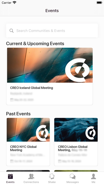CREO Global Meeting