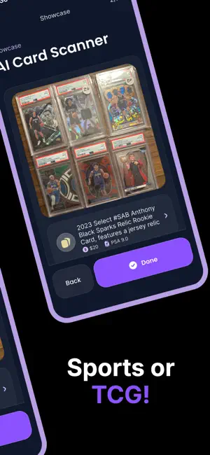 Card Vision: Sports Cards+TCG screenshot 2
