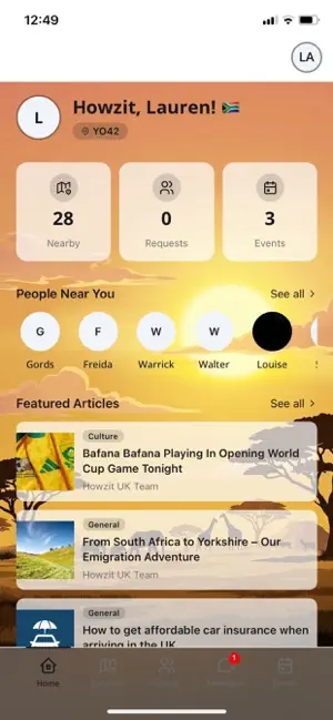 Howzit UK iPhone screenshot 2