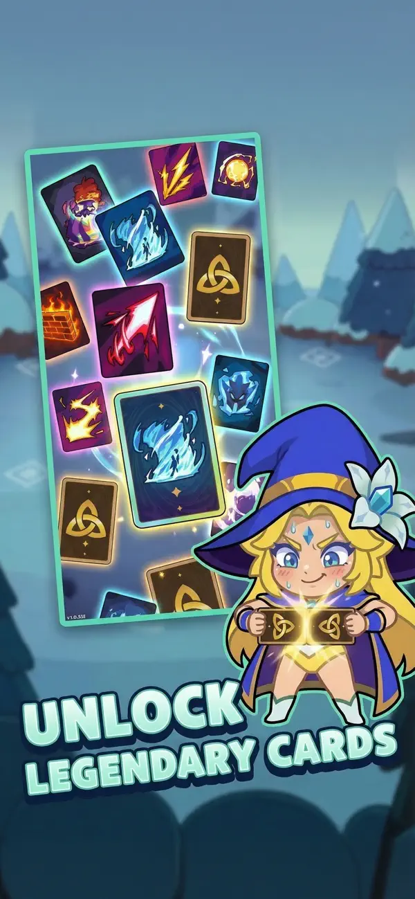 Dungeon & Deck: Idle RPG Game iOS Mod IPA screenshot 2 - iOS game interface