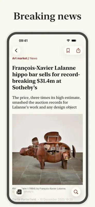 The Art Newspaper screenshot 2 of 6