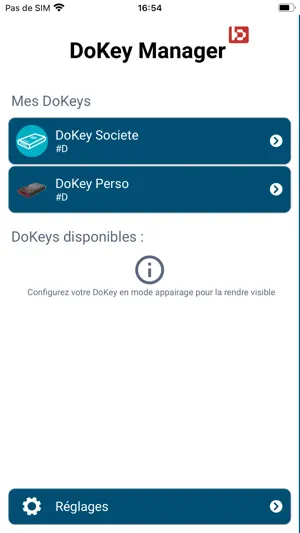 DoKey Manager screenshot 1