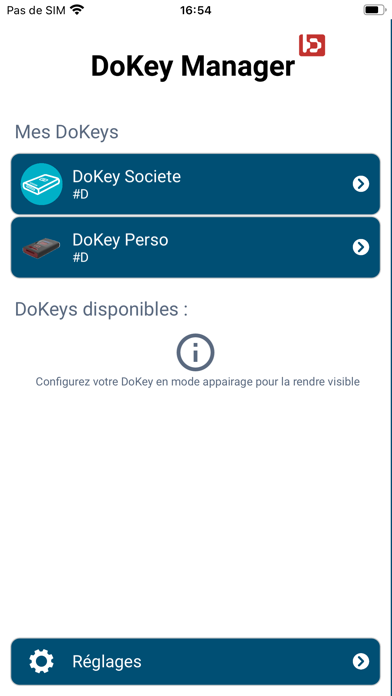 DoKey Manager screenshot