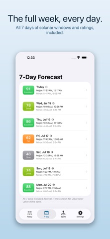 HookWise: Best Fishing Times screenshot