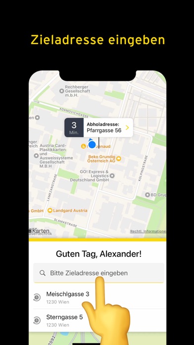 Taxi 40100 zum Fixpreis fahren Screenshot