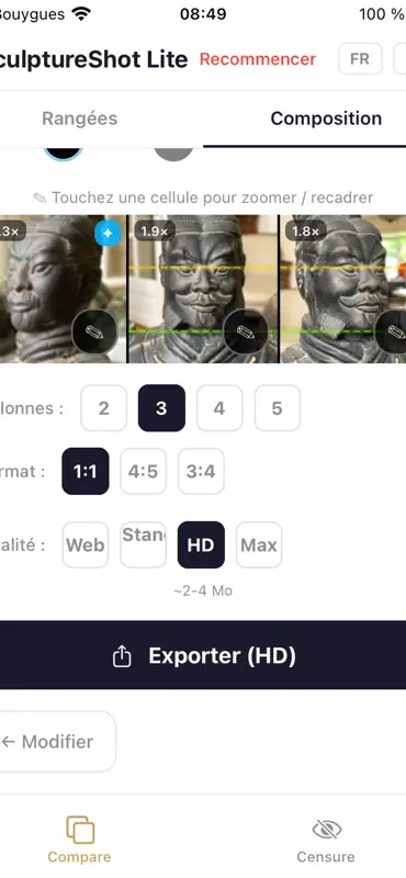 SculptureShot Lite screenshot 6 of 10