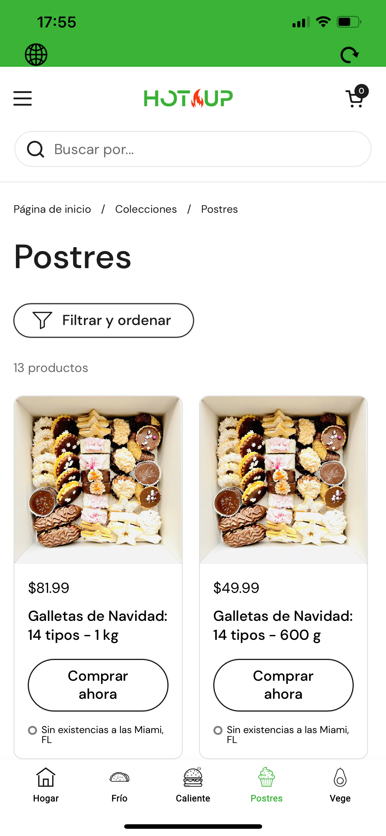 Hot Up - fresh food screenshot 7