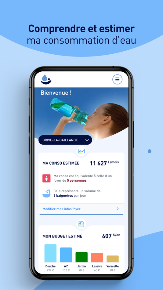 #2. Tout sur mon eau (iOS) 由: Suez Eau France