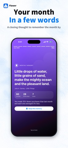 Flower: Expense Tracker Screenshot 3 of 9