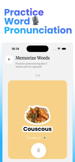 Vocari: Ai Snap & Learn Words screenshot 4