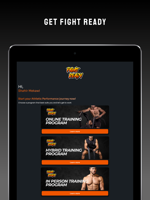 Shahir Mekawi Performance iPad screenshot 2 - Health & Fitness app