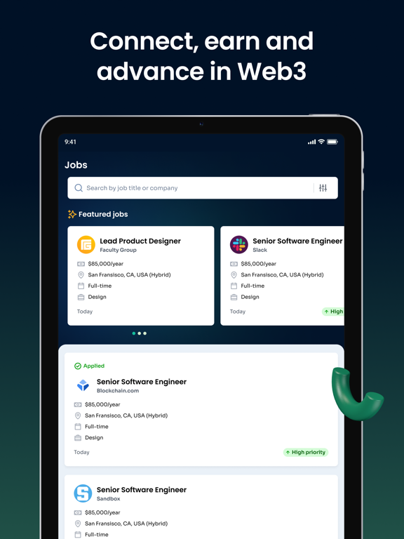 Screenshot #5 pour Bondex: Web3 jobs & community