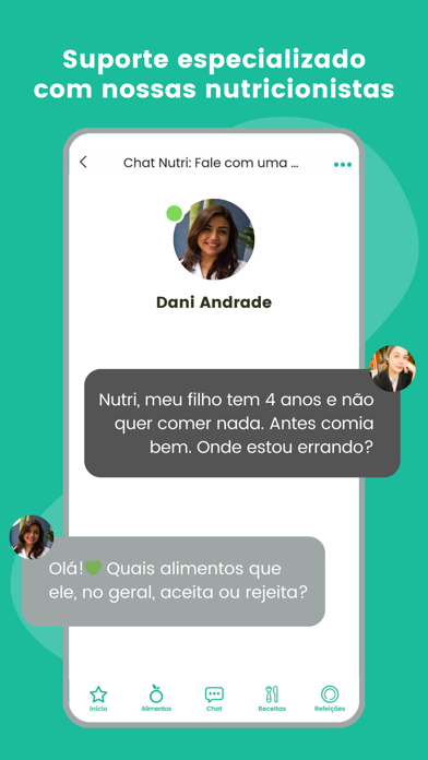 Garfinho: Alimentação infantil Screenshot
