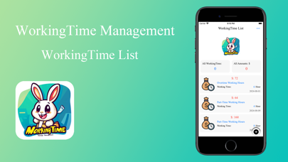 WorkingTime Management Screenshot