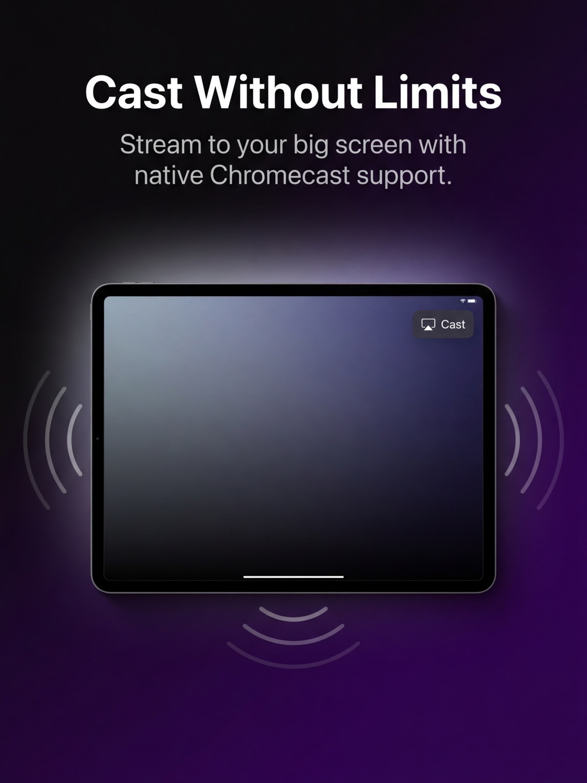 StreamVision - IPTV ipad screenshot 1