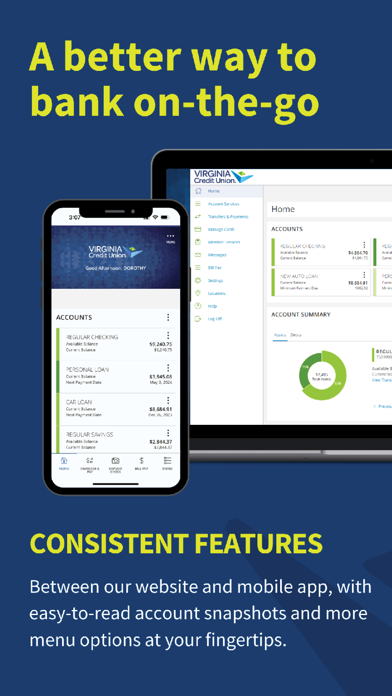 VACU Mobile Screenshot