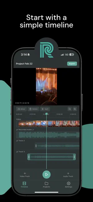 Reelab: Audio & Video Editor screenshot 1