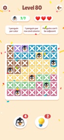 Pengdoku - Logic Puzzle Games screenshot
