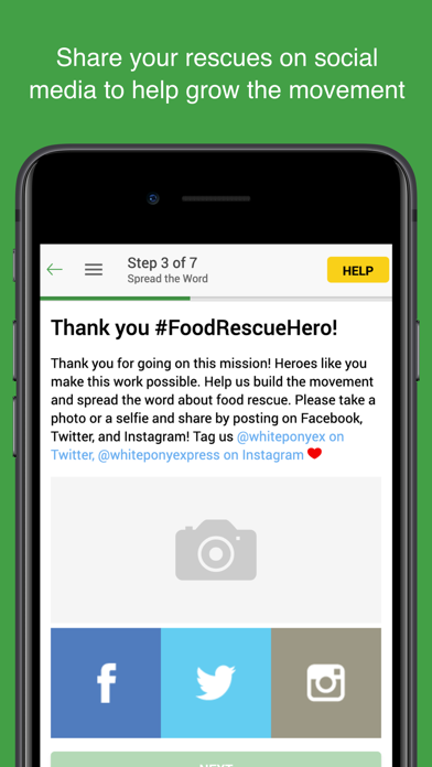 White Pony Express Food Rescue Screenshot
