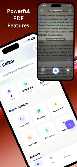 PDF Editor: Merge, Split, Scan screenshot 2