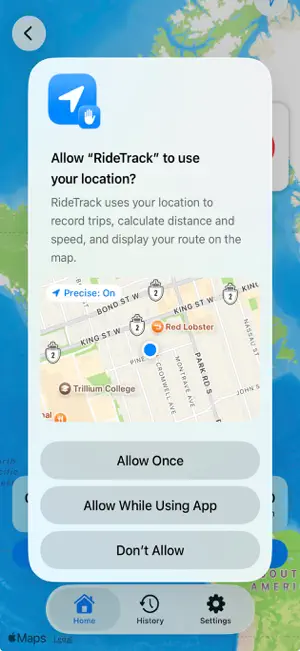 jRideTrack screenshot 1